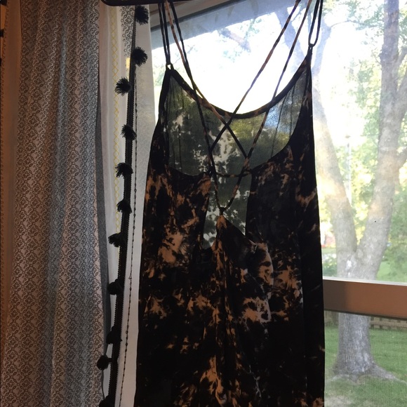 Motel Rocks dream catcher midi slip dress black - Picture 4 of 5
